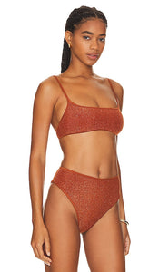 Tularosa Juno Top in Metallic Copper