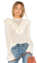 Tularosa Manny Sweater in White - Pull Tularosa Manny en blanc - Tularosa Manny 白色毛衣 - Tularosa Manny Pullover in Weiß - Tularosa 매니 스웨터화이트 색상 - Maglione Tularosa Manny in bianco