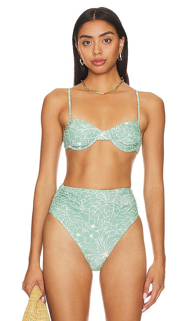Tularosa Popi Top in Mint - Haut Tularosa Popi en menthe - 薄荷色 Tularosa Popi 上衣 - Tularosa Popi Top in Mint - Tularosa 포피 탑 - Top Tularosa Popi in menta