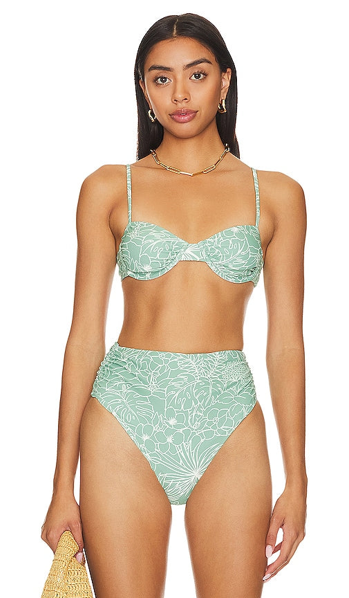 Tularosa Popi Top in Mint - Haut Tularosa Popi en menthe - 薄荷色 Tularosa Popi 上衣 - Tularosa Popi Top in Mint - Tularosa 포피 탑 - Top Tularosa Popi in menta