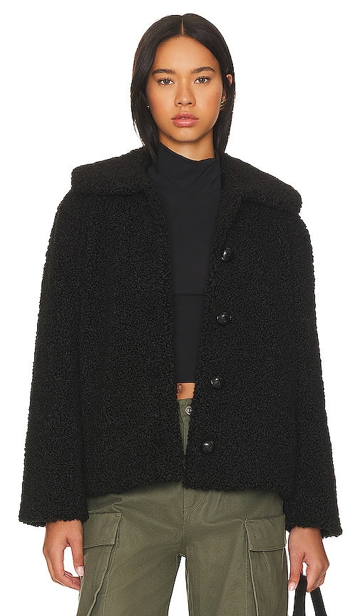 Tularosa Sabrina Coat in Black - Manteau Tularosa Sabrina en noir - Tularosa Sabrina 黑色外套 - Tularosa Sabrina Mantel in Schwarz - Tularosa 사브리나 코트블랙 색상 - Cappotto Tularosa Sabrina in nero