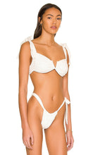 Tularosa Seashell Bikini Top in White