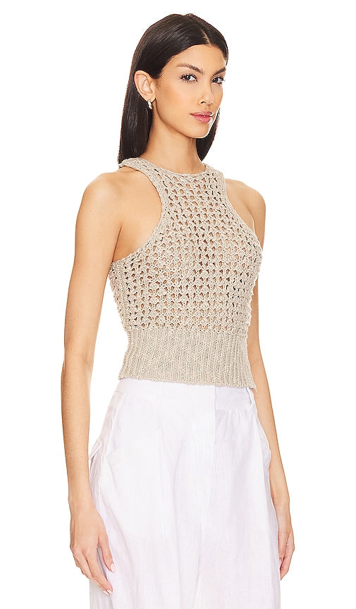 Tularosa Selea Top in Taupe