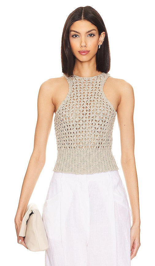 Tularosa Selea Top in Taupe