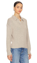 Tularosa Zinia Collared Sweater in Taupe