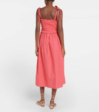 Ulla Johnson Akshara smocked cotton midi dress