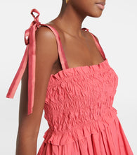Ulla Johnson Akshara smocked cotton midi dress