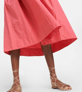 Ulla Johnson Akshara smocked cotton midi dress