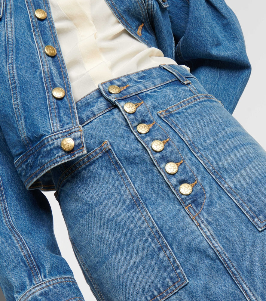 Ulla Johnson Bea denim skirt