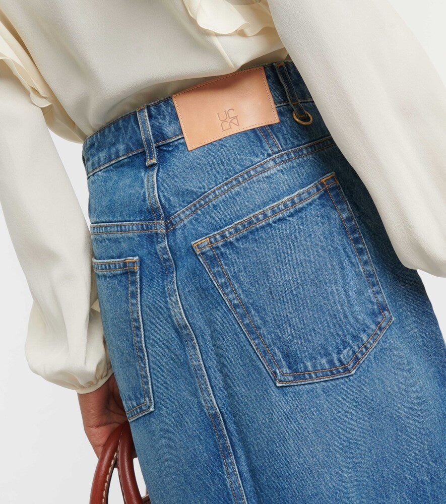 Ulla Johnson Bea denim skirt