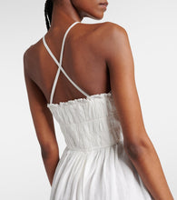 Ulla Johnson Beatrice linen and cotton midi dress