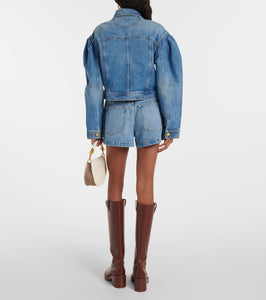 Ulla Johnson Cosette cropped denim jacket