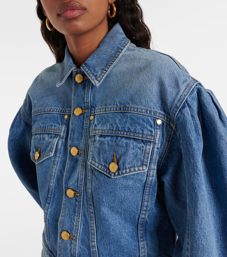 Ulla Johnson Cosette cropped denim jacket