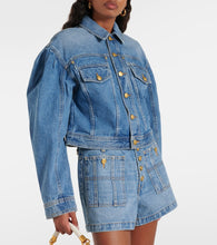 Ulla Johnson Cosette cropped denim jacket