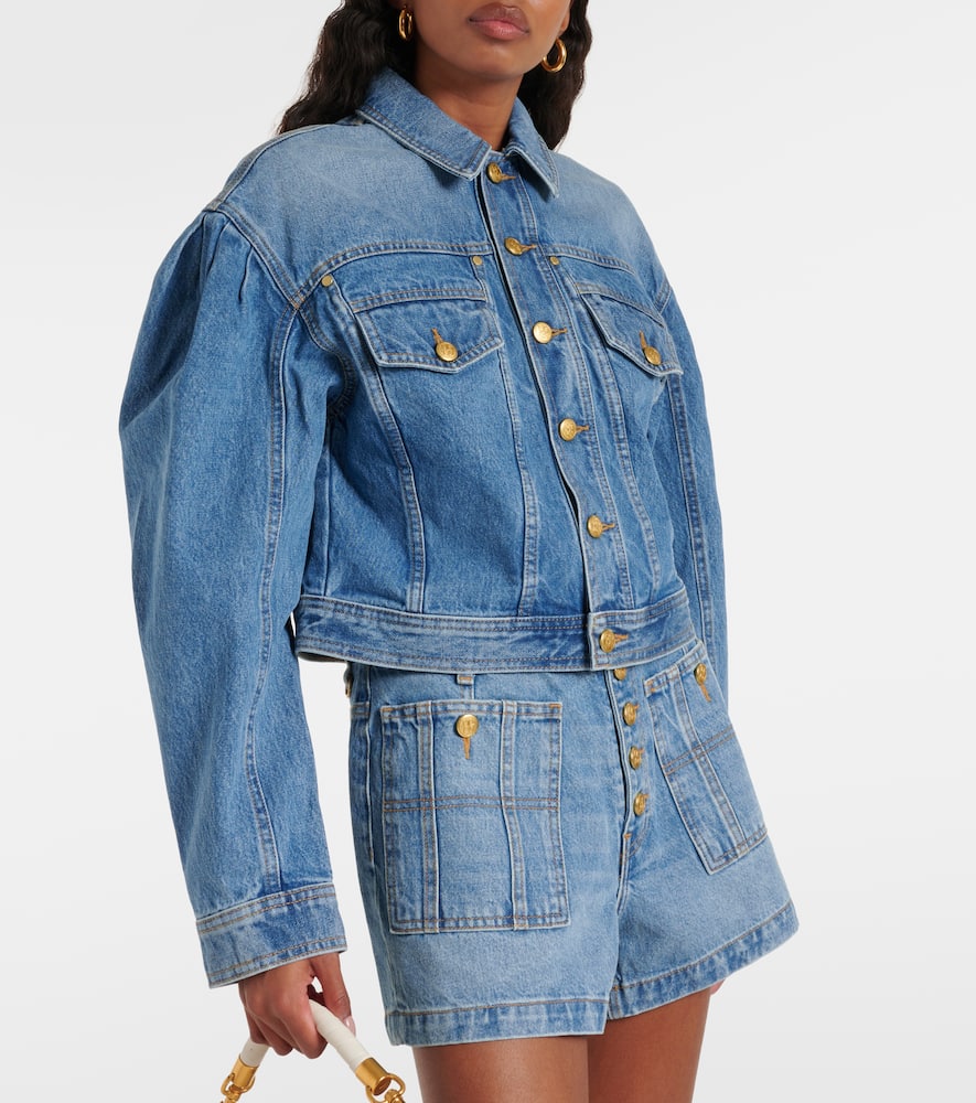 Ulla Johnson Cosette cropped denim jacket