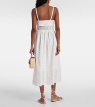 Ulla Johnson Cowrie broderie anglaise cotton midi dress