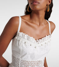 Ulla Johnson Cowrie broderie anglaise cotton midi dress