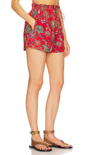 Ulla Johnson Devin Shorts in Red
