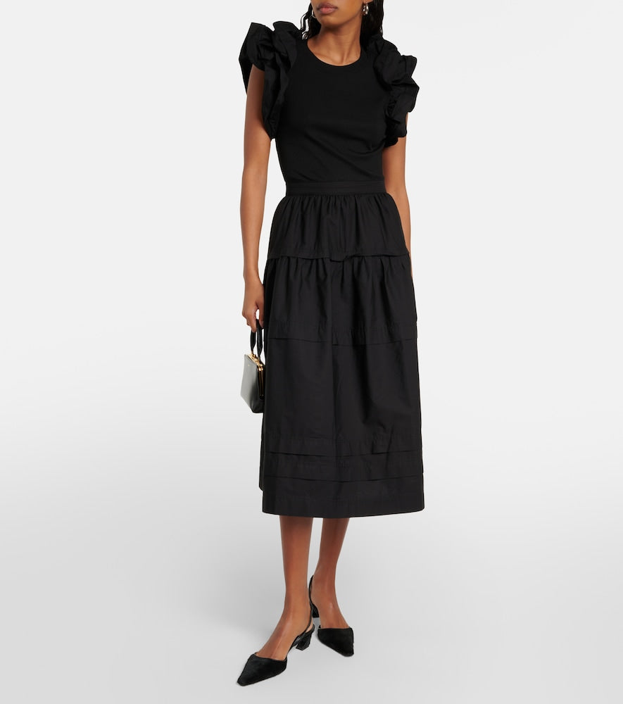 Ulla Johnson Francine ruffled midi dress