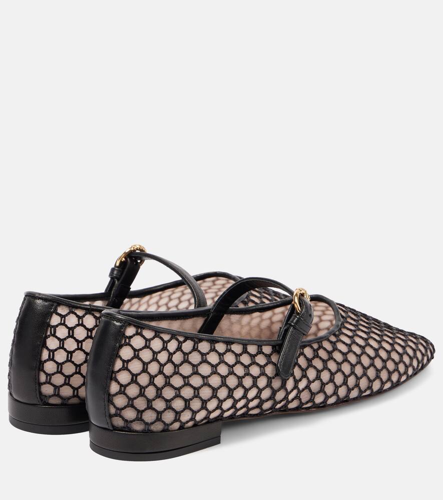 Ulla Johnson Isobel mesh Mary Jane flats