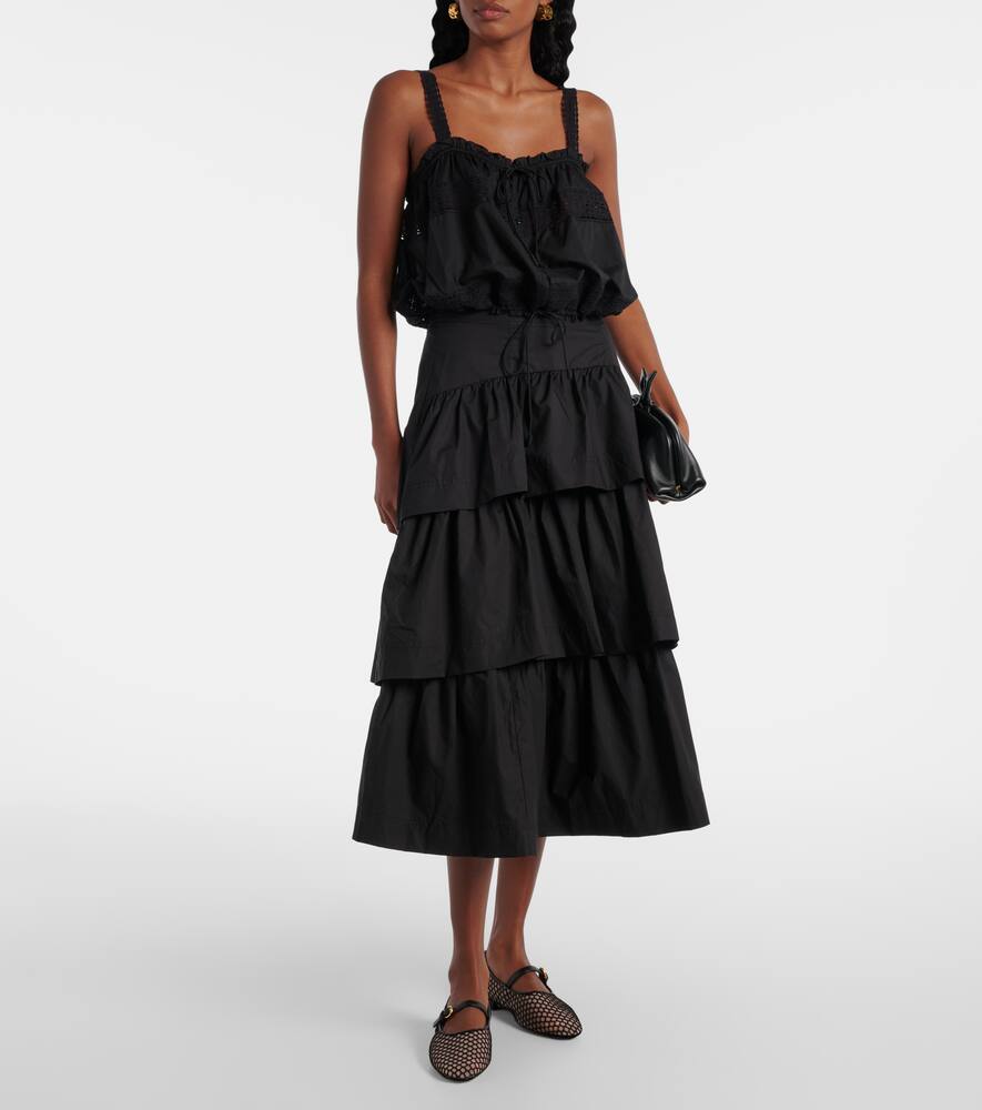 Ulla Johnson Isobel mesh Mary Jane flats