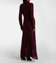 Ulla Johnson Kassia open-knit wool-blend maxi dress