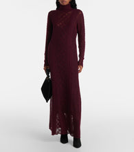 Ulla Johnson Kassia open-knit wool-blend maxi dress