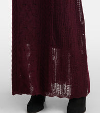 Ulla Johnson Kassia open-knit wool-blend maxi dress