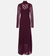 Ulla Johnson Kassia open-knit wool-blend maxi dress. Ulla Johnson Kassia 镂空针织羊毛混纺超长连衣裙