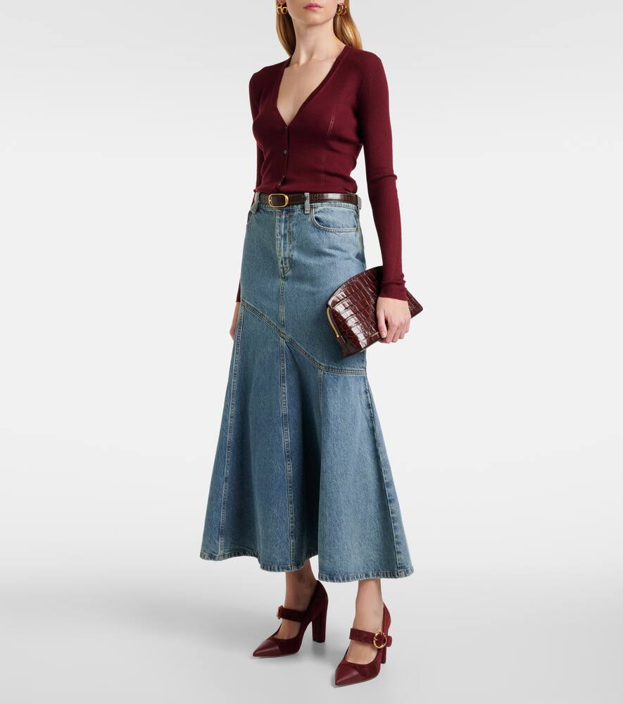 Ulla Johnson Kiki 95 suede pumps