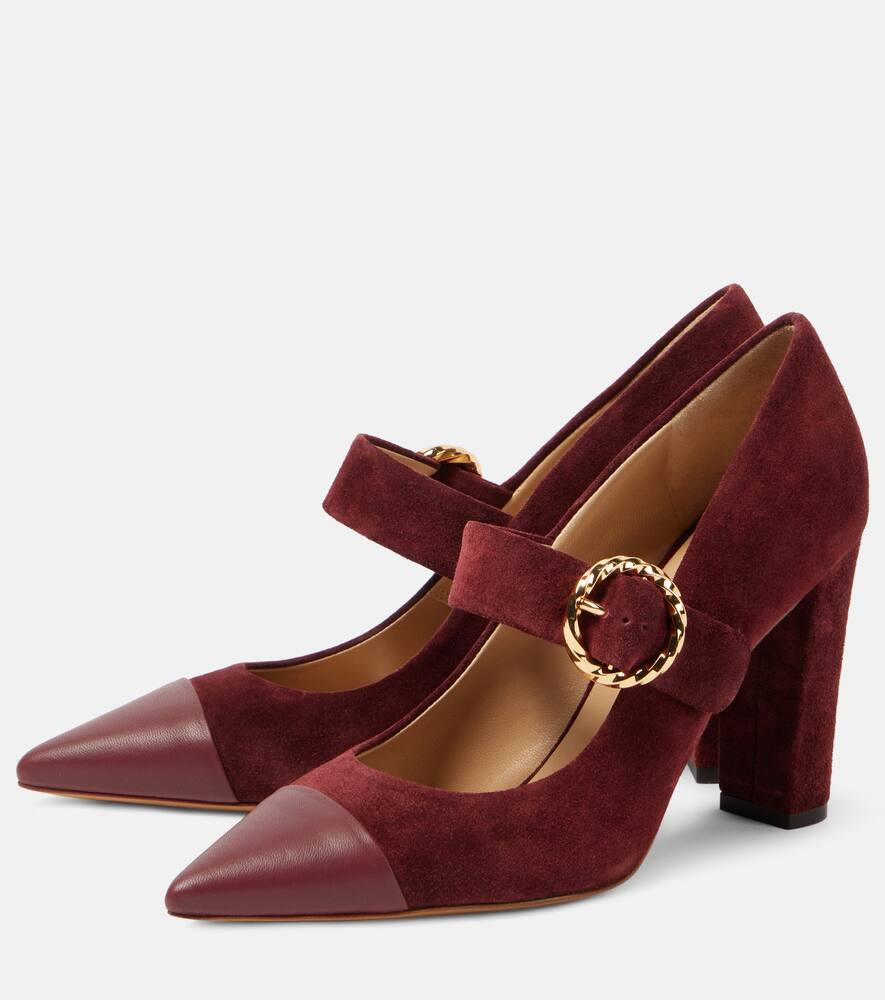 Ulla Johnson Kiki 95 suede pumps