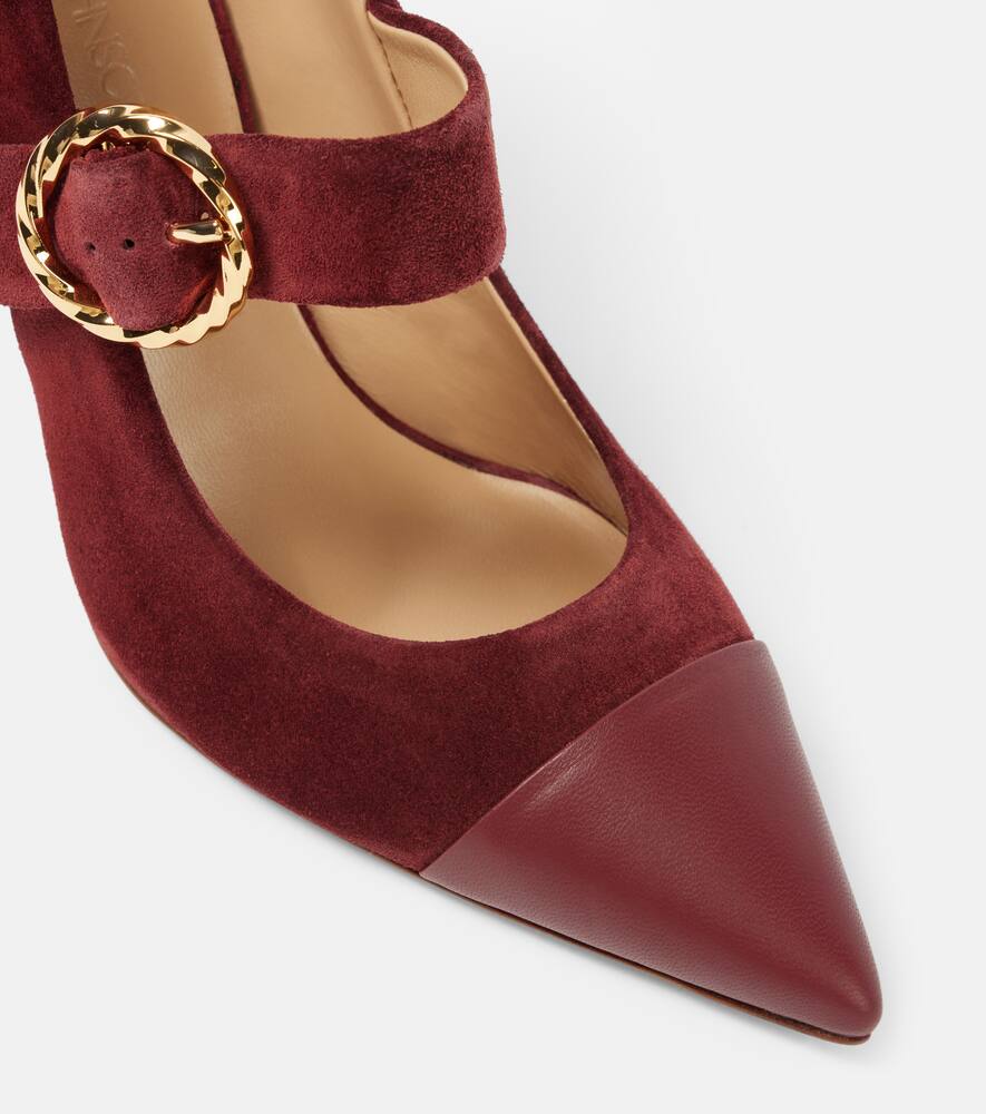 Ulla Johnson Kiki 95 suede pumps