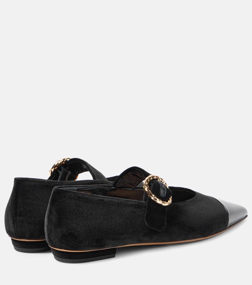 Ulla Johnson Kiki suede Mary Jane shoes