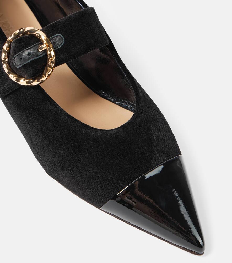 Ulla Johnson Kiki suede Mary Jane shoes