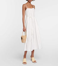 Ulla Johnson Leela cotton poplin midi dress
