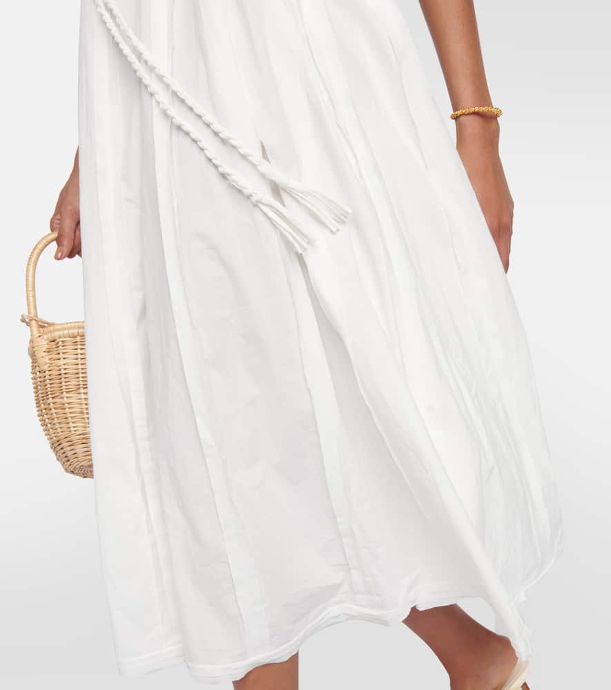 Ulla Johnson Leela cotton poplin midi dress