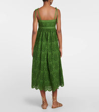Ulla Johnson Matilde broderie anglaise cotton midi dress