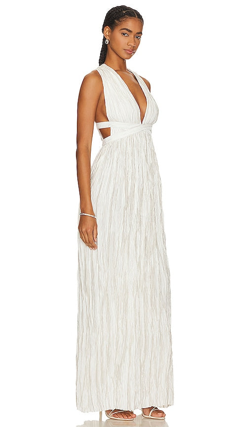 Ulla Johnson Mona Gown in Cream