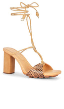 Ulla Johnson Nicolette Lace-up High Heel in Brown