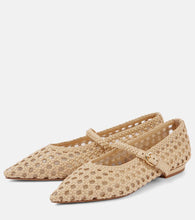 Ulla Johnson Open-knit Mary Jane flats