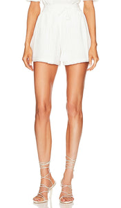 Ulla Johnson Rina Shorts in Cream - Short Ulla Johnson Rina en crème - Ulla Johnson Rina 奶油色短裤 - Ulla Johnson Rina Shorts in Creme - Ulla Johnson Rina 쇼츠 - Pantaloncini Ulla Johnson Rina color crema
