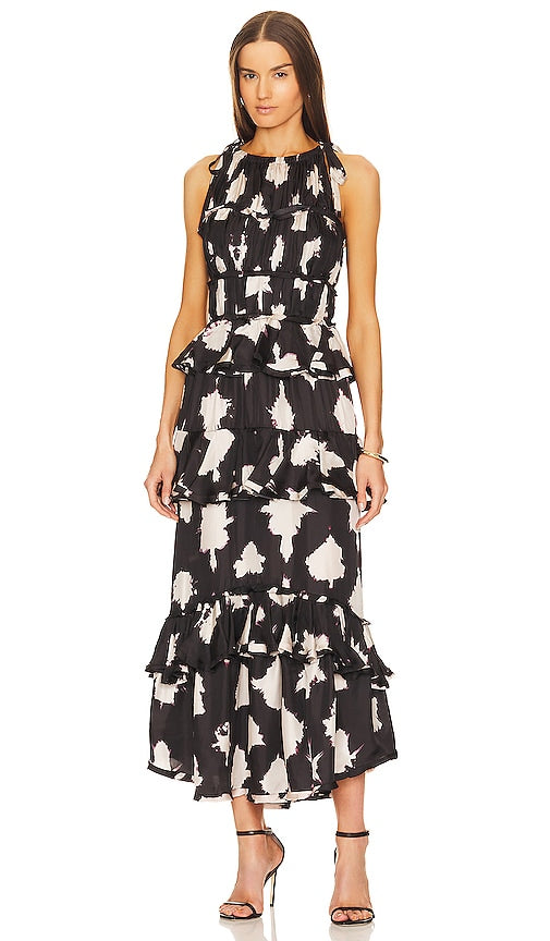 Ulla Johnson Serafina Gown in Black - Robe Ulla Johnson Serafina en noir - Ulla Johnson Serafina 黑色礼服 - Ulla Johnson Serafina Kleid in Schwarz - Ulla Johnson Serafina 가운 블랙 색상 - Abito Serafina di Ulla Johnson in nero