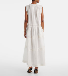 Ulla Johnson Thalia crochet-trimmed cotton beach dress