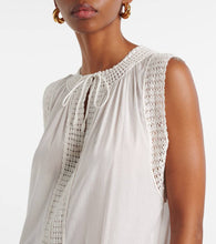 Ulla Johnson Thalia crochet-trimmed cotton beach dress