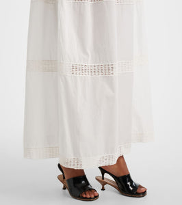 Ulla Johnson Thalia crochet-trimmed cotton beach dress