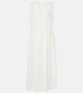 Ulla Johnson Thalia crochet-trimmed cotton beach dress