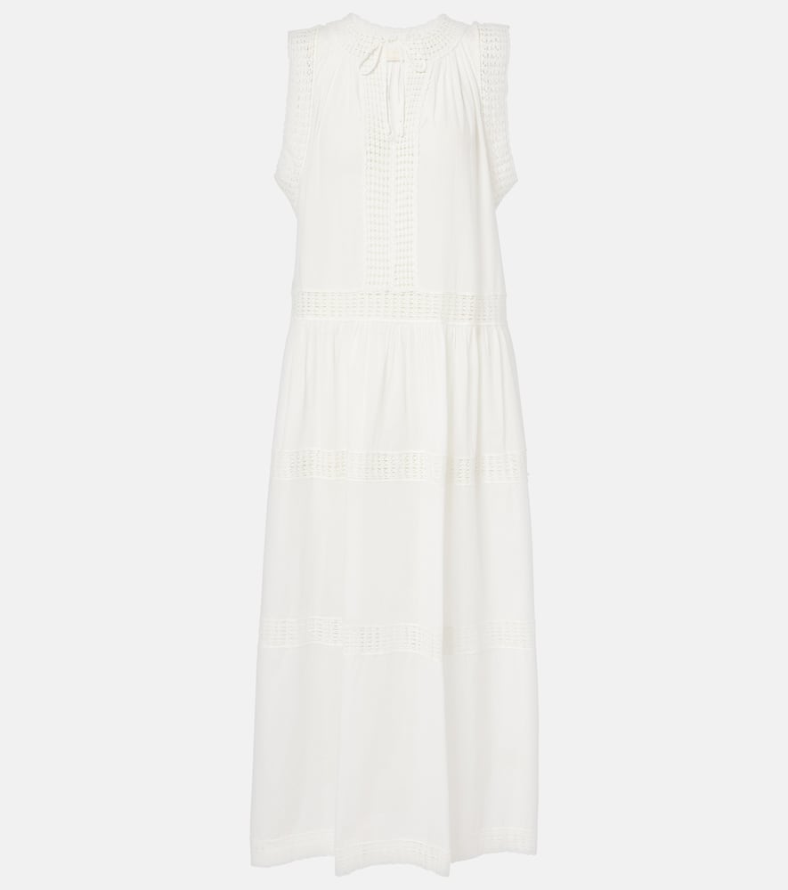 Ulla Johnson Thalia crochet-trimmed cotton beach dress