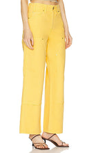 Ulla Johnson The Olympia Wide Leg in Peach