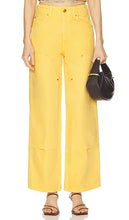 Ulla Johnson The Olympia Wide Leg in Peach - Ulla Johnson Pantalon large Olympia en pêche - Ulla Johnson 桃色奥林匹亚阔腿裤 - Ulla Johnson Das Olympia Wide Leg in Pfirsich - Ulla Johnson The Olympia 와이드 레그 피치 색상 - Ulla Johnson The Olympia gamba larga in pesca