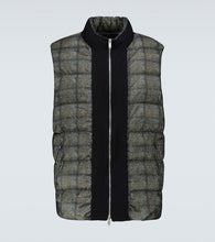 Undercover Checked padded vest